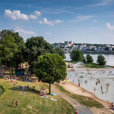 Le Bois Flotte - Maison Au Coeur De La Loire Entre Ville Et Nature Saumur Exterior foto